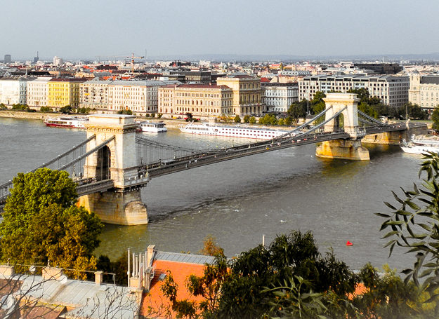 Puente de las Cadenas de Budapest, Hungría.