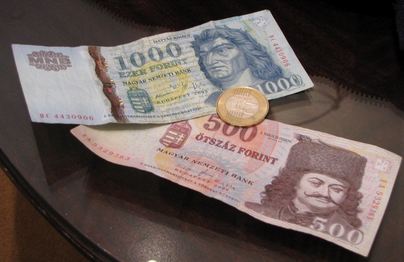 Florín, moneda de Hungría. © 2010 jeaneeem CC BY-NC-ND 2.0