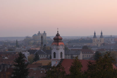 Eger, ciudad de Hungría.