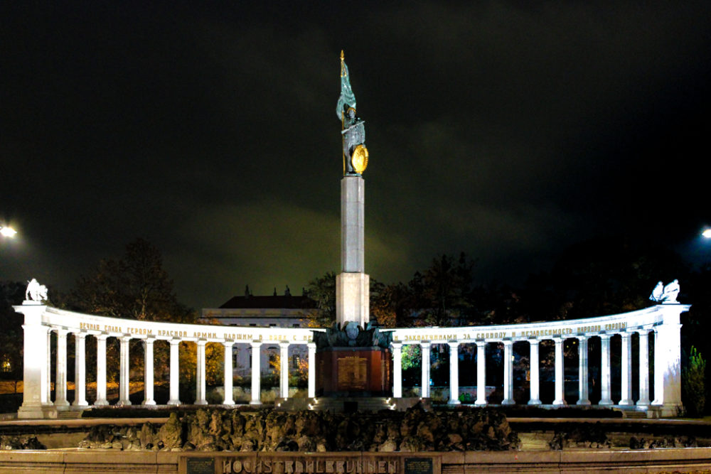 Monumento a los héroes del ejército rojo, Viena, Austria.