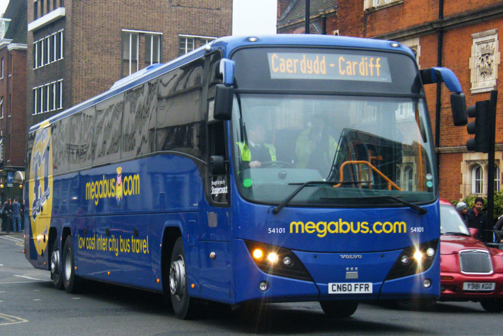 Autobús de Megabus © 2010 Steven Hughes CC BY-NC-ND 2.0
