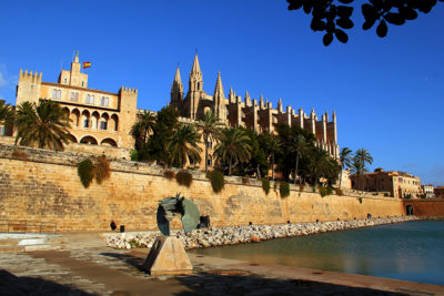 Catedral de Palma de Mallorca, España.