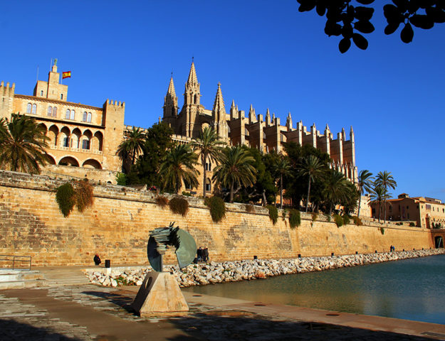 Catedral de Palma de Mallorca, España.