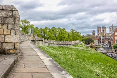 La muralla de York, Reino Unido.