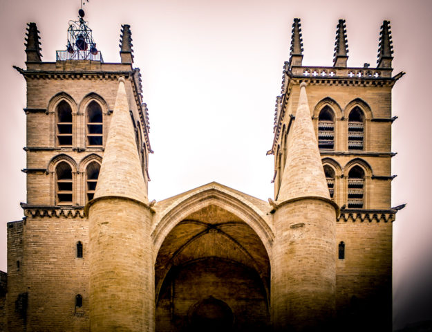 Catedral de San Pedro de Montpellier, Francia.
