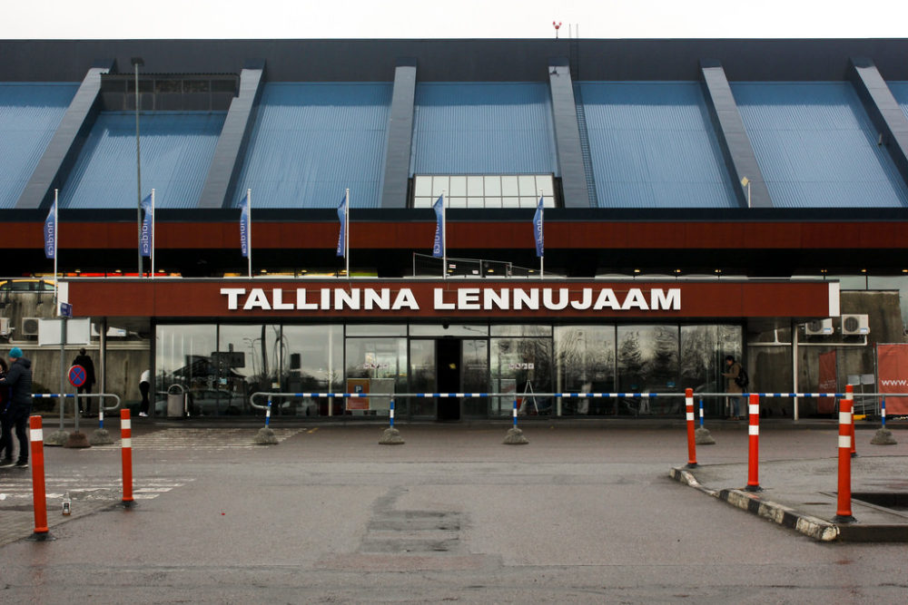 Aeropuerto de Tallin, Estonia.