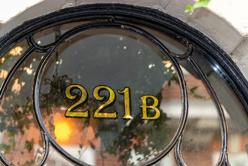 221B Baker Street de Londres.
