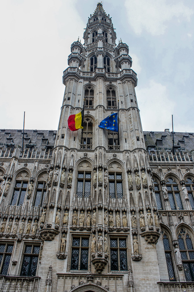 Ayuntamiento de Bruselas, capital de Bélgica.