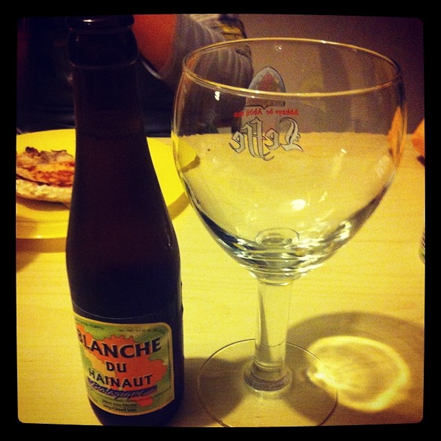 Cerveza Blanche du Hainaut Biologique.