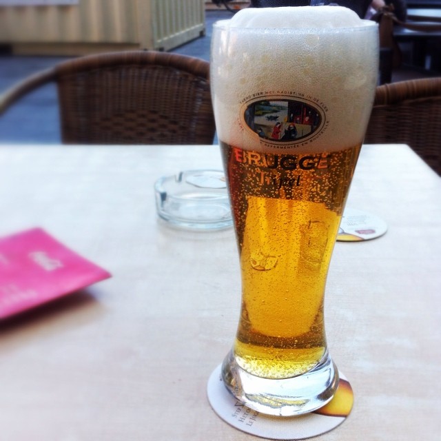 Cerveza Brugge Tripel.