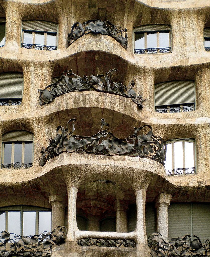 Casa Milà (La Pedrera) de Barcelona.