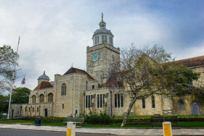 Catedral Anglicana de Santo Tomás, Portsmouth, Reino Unido.