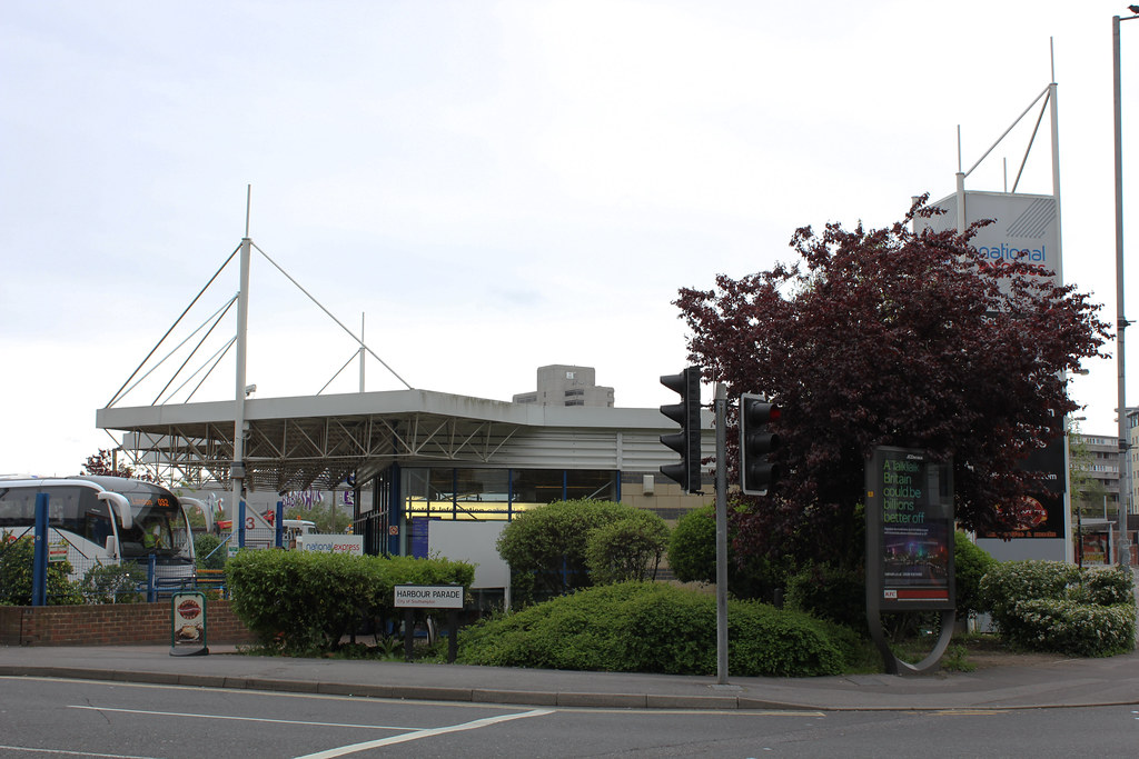 Estación de autobuses de Southampton.