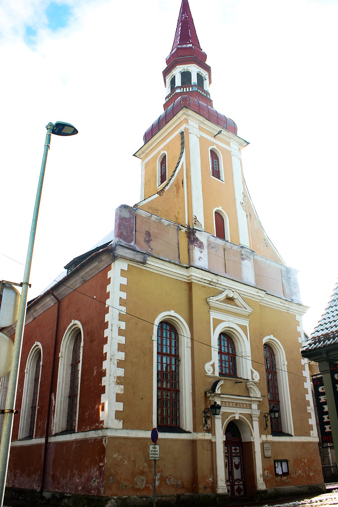 Iglesia de Santa Isabel en Pärnu.