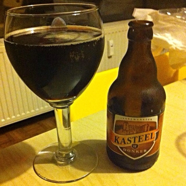Cerveza Kasteel Donker.
