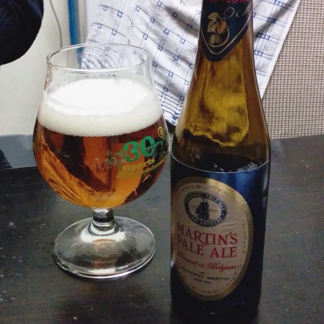 Cerveza Martin’s Pale Ale.