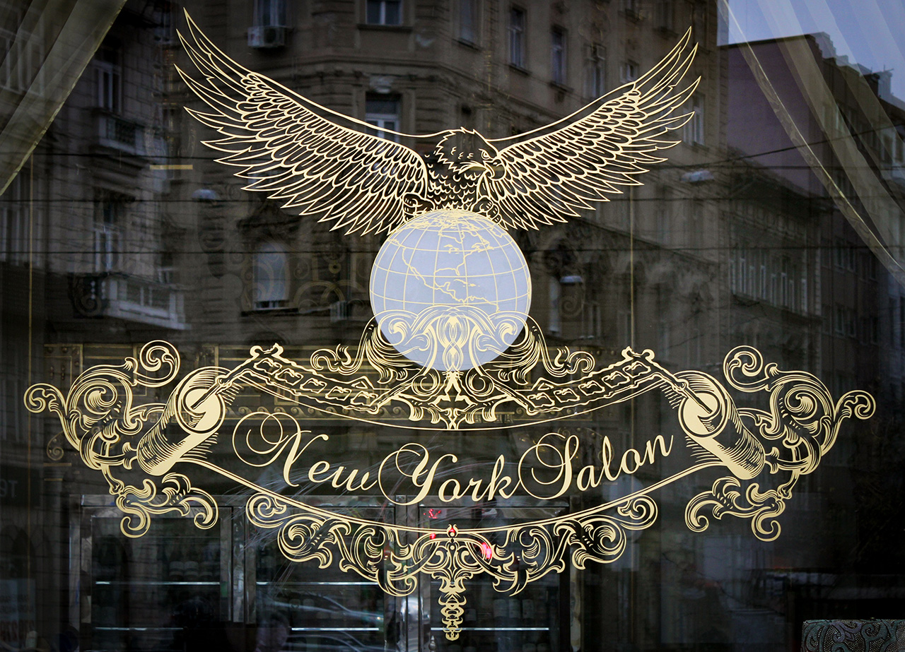 Logo del New York Salon.