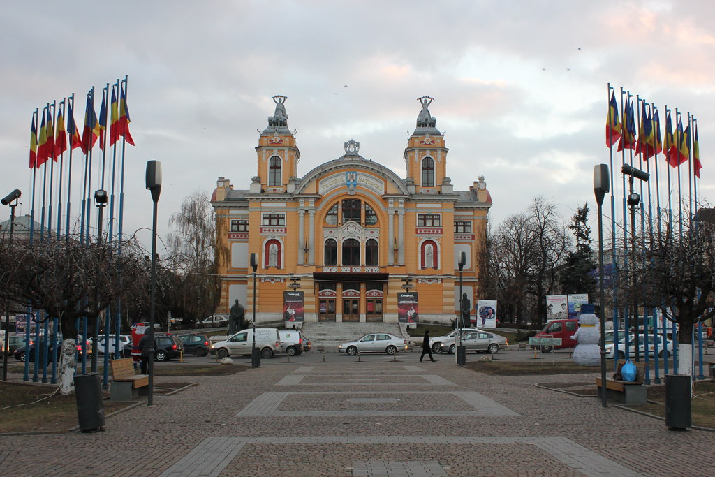 Ópera rumana de Cluj-Napoca, Rumanía.