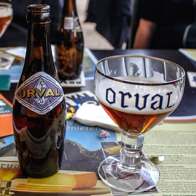 Cerveza Orval Vieil.