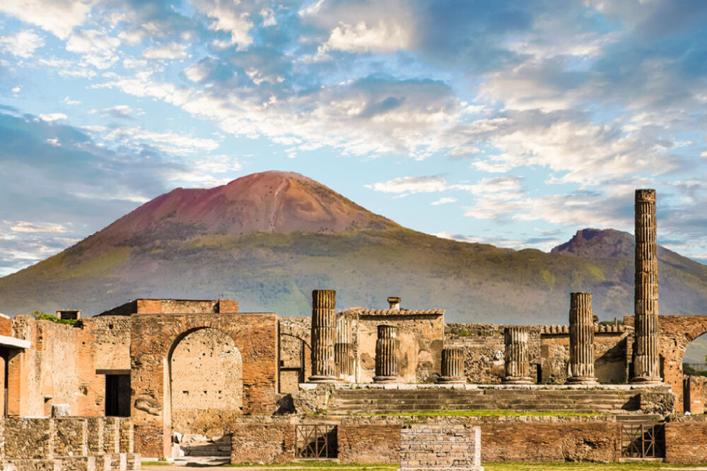 Ruinas de Pompeya, Italia.