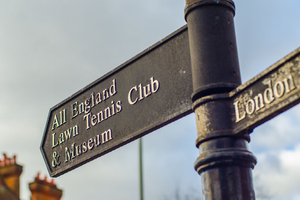 Dirección al Wimbledon Lawn Tennis Museum.