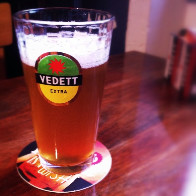 Cerveza Vedett Extra Ordinary IPA.
